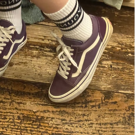 [USED] VANS OLD SCHOOL purple！💜