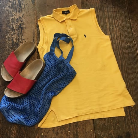 [USED]Ralph Laurenノースリーブ ポロシャツ