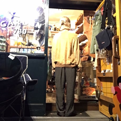 [USED] キャメル色 ベロアSWEAT