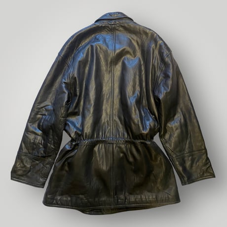 [USED] renoma REAL leather CAR COAT