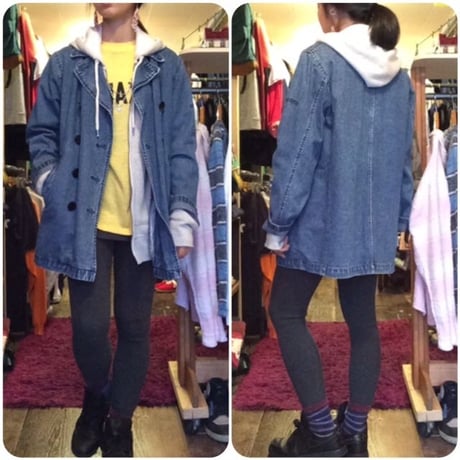 [USED] ラルフローレン DENIM ピーコート