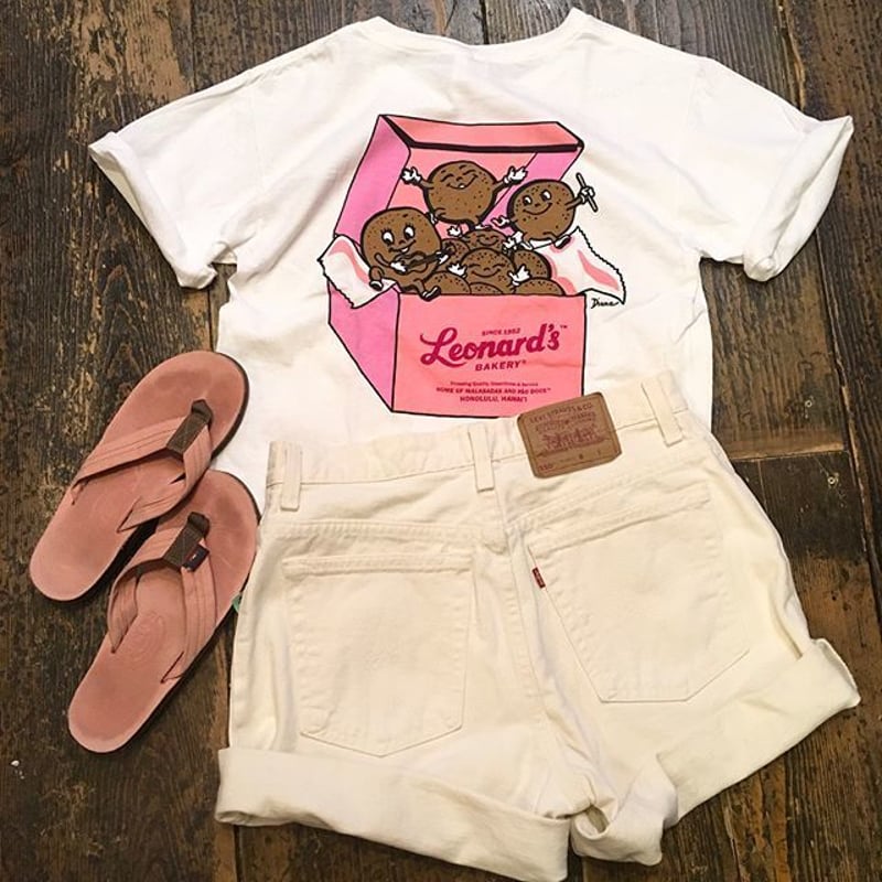 USED] Leonard's BAKERY マラサダ Tee | garden730