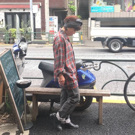 [USED] vintageオープンカラーシャツ