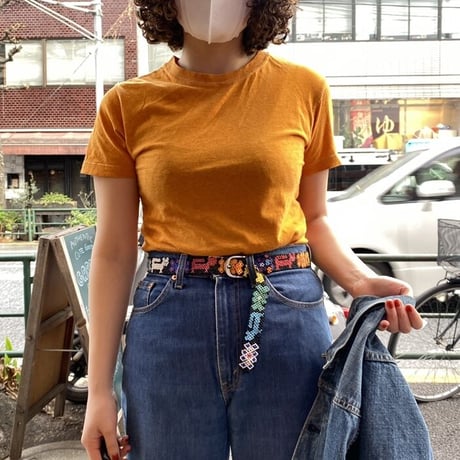 [USED] OLD Calvin Klein🧡無地Tee