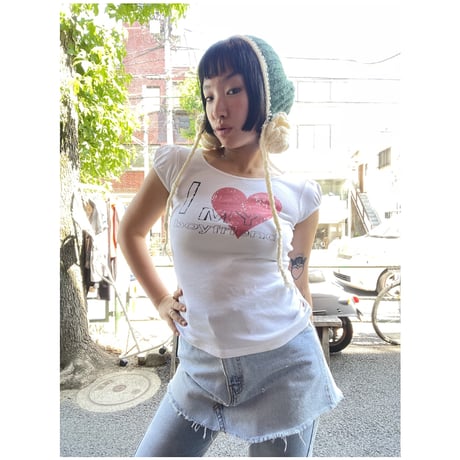 [USED]levis 550 CUT OFF DENIM SKIRT