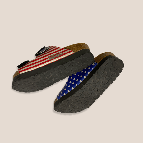 [USED] BIRKEN STOCK 厚底 "星条旗 ARIZONA"