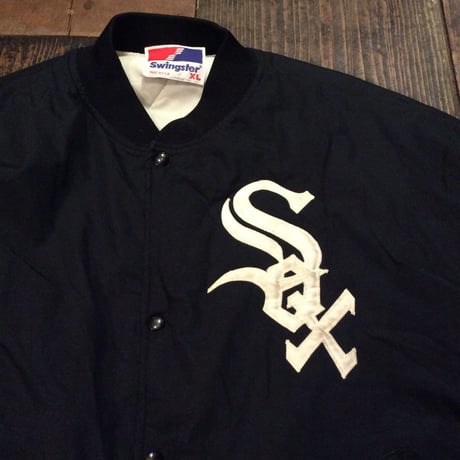[USED] White SOX フワフワ スタジャン
