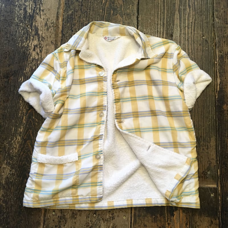 USED] 70's パイル ビーチシャツ | garden730