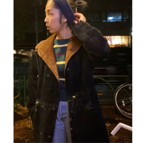 [USED] スウェードLEATHER COAT