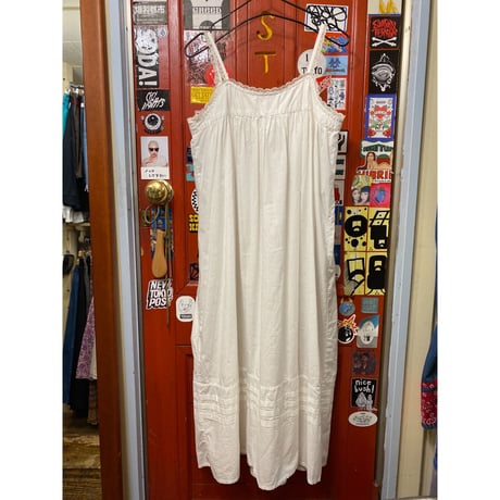 [USED]  WHITEキャミワンピース