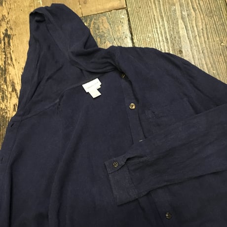 [USED] LINEN/RAYON♡シャツパーカー