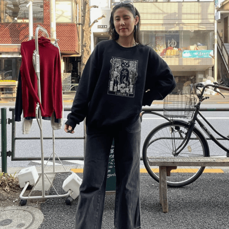 [USED]BLACK CAT MAGICAL SWEAT