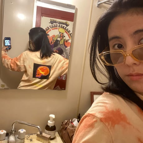 [USED]“HUF”タイダイロンTee