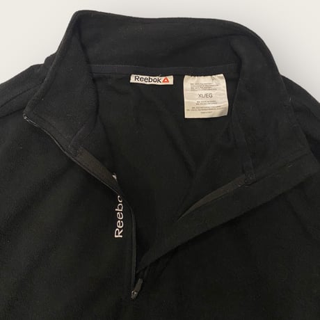 [USED] "Reebok" フリース HALF ZIP TOPS