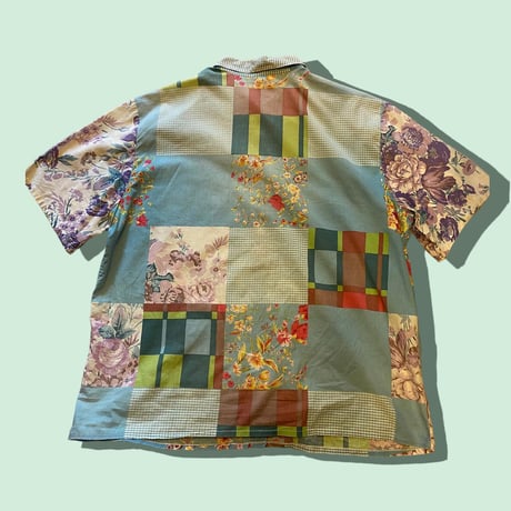 ［USED］パッチワーク風SHIRTS♡