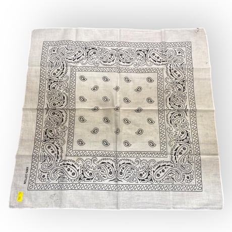 [USED] くたっと ペイズリー柄 BANDANA