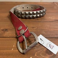 [USED] Red❤️Boro スタッズベルト