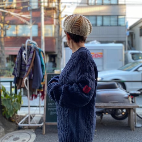 [USED] モコモコ ニット キャスケット