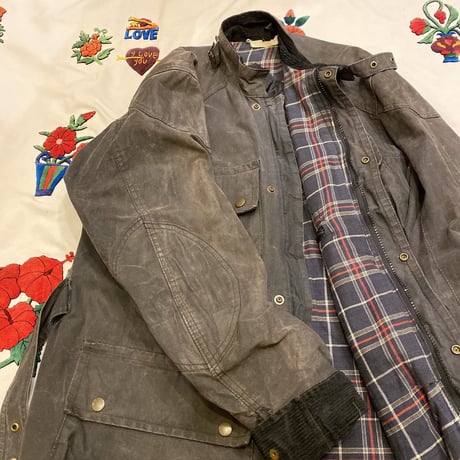 [USED] ベルスタッフ風 オイルドジャケット/ MADE IN England
