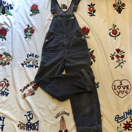 [USED] VINTAGE Leeコーデュロイオーバーオール
