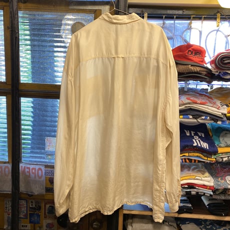 [USED] BIG SIZE シルクシャツ