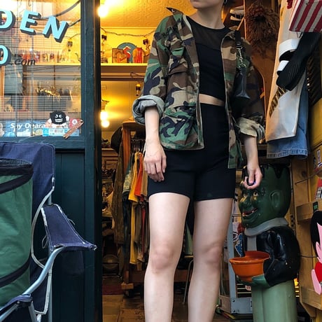 [USED] メッシュのタイトTOPS