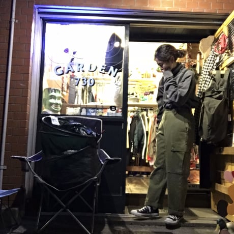[USED] コットンカーゴパンツ (サスペンダー別売り)