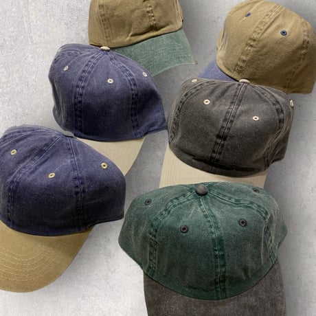 [SELECT] COTTON ピグメント 2tone CAP