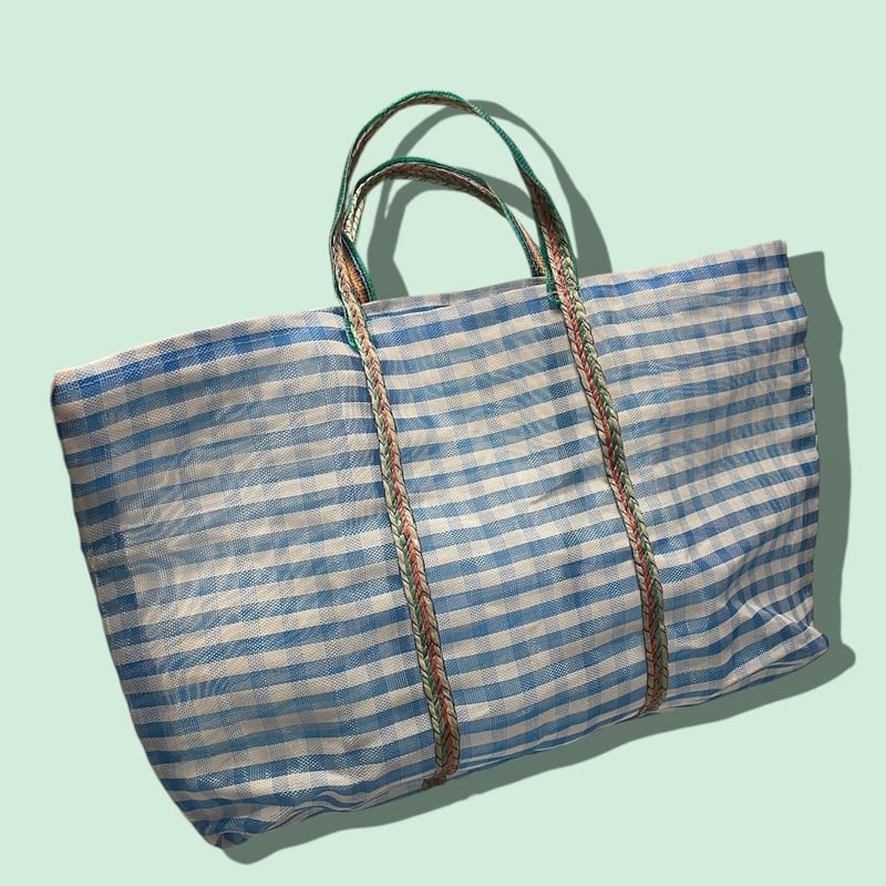 マッキンガム様 used］ギンガムメッシュBAG | garden730