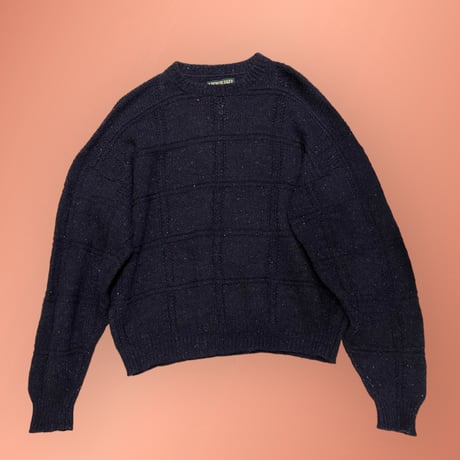 [USED] 90’s made in USA ネップニット