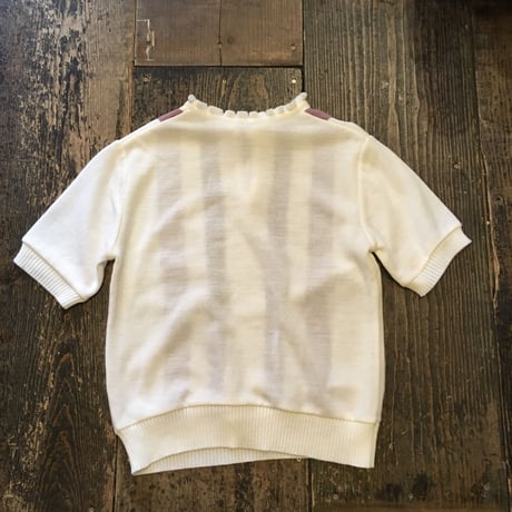 [USED] かわいい♡ラメ入り S/S ニット