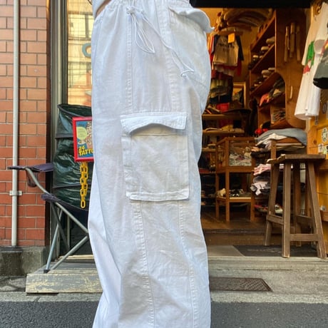 [USED]  白☠️CARGO PANTS