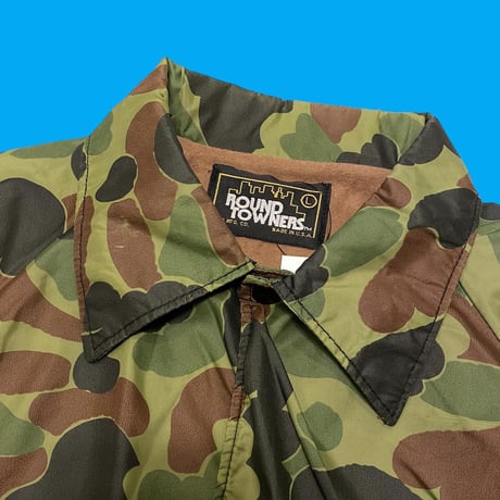 [USED] CAMO柄 コーチ ジャケット🦆