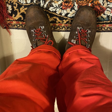 [USED] VINTAGE TUCK PANTS🍅あか