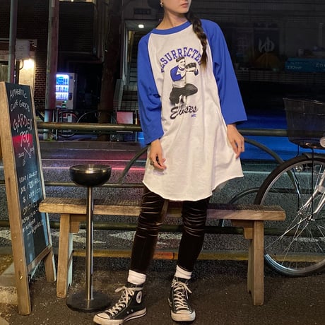 [USED] "ELVIS" ロング丈ラグランTee！