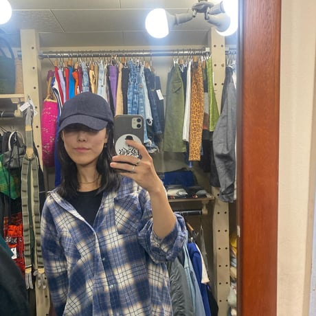 [USED] wool 風 BLACK CAP