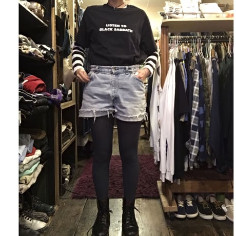[USED] 80's Levis CUTOFF DENIM /W31