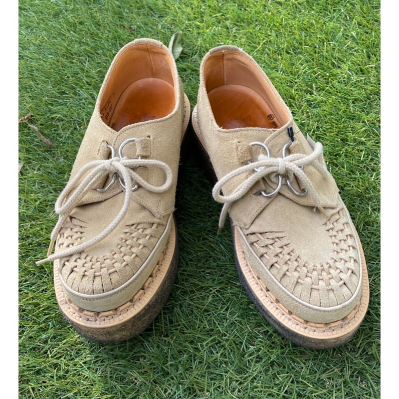 GEORGE COX ラバーソール UK6 ベージュ USED] GEORGE COX ラバーソール | garden730