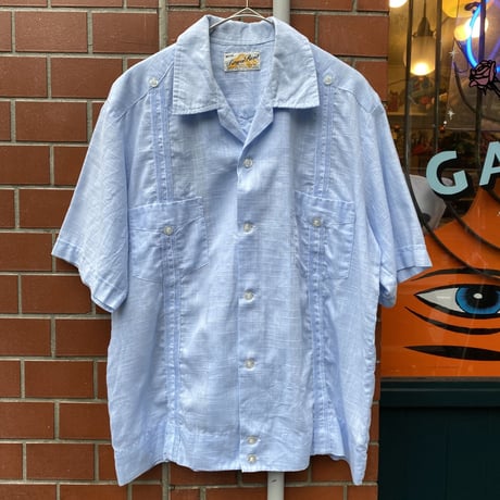 [USED] さわやかBLUE CUBA SHIRT！