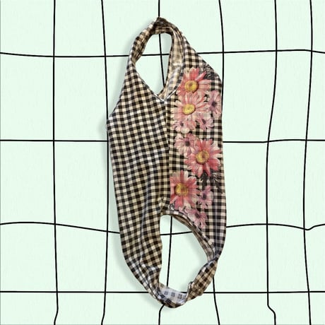 [USED] 花柄 BODY SUIT