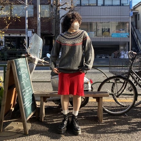 [USED] ZIP付き💄 ニットスカート