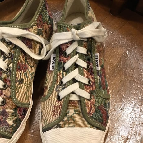 [DEAD STOCK] 90's VANS ゴブラン織り プリムソール