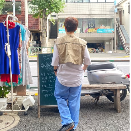 [USED] かわいい♡ ショート丈ハンティングベスト