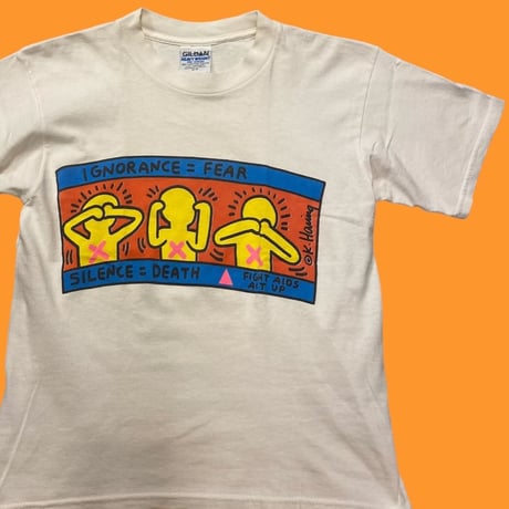 [USED] 90's キース・へリング tee