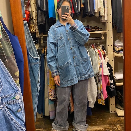 [USED] DENIM カバーオール