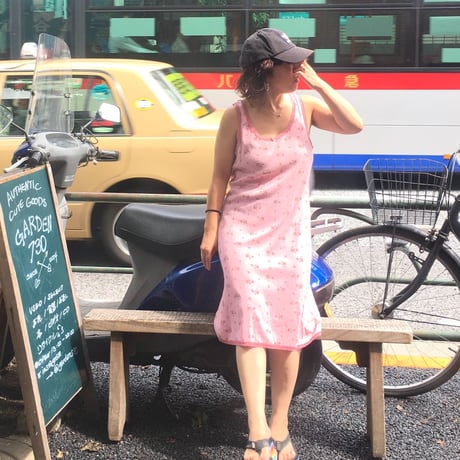 [USED] ノースリーブcottonワンピース