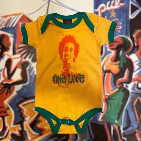 [USED] KIDS♡BABY BobMarley ONE LOVEロンパース