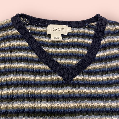 [USED]J.CREW cottonニット💙