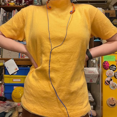 [USED]  Yellow モックネックTee  💛