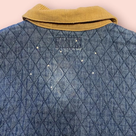 [USED] キルティングデニムjacket
